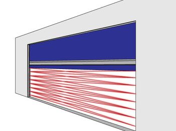 Lichtgitter für Insektenschutztore