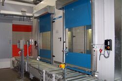 Atex Schnelllauftor Einbaubeispiel