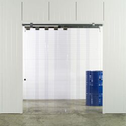 Streifenvorhang zum abtrennen von Industriehallen