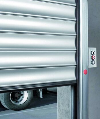 Tordetail bei Rolltore