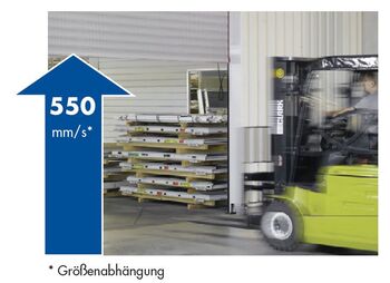 Rolltor mit Schnelllauffunktion