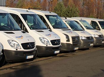 HaWe Speed Fahrzeugflotte, Service & Montagefahrzeuge